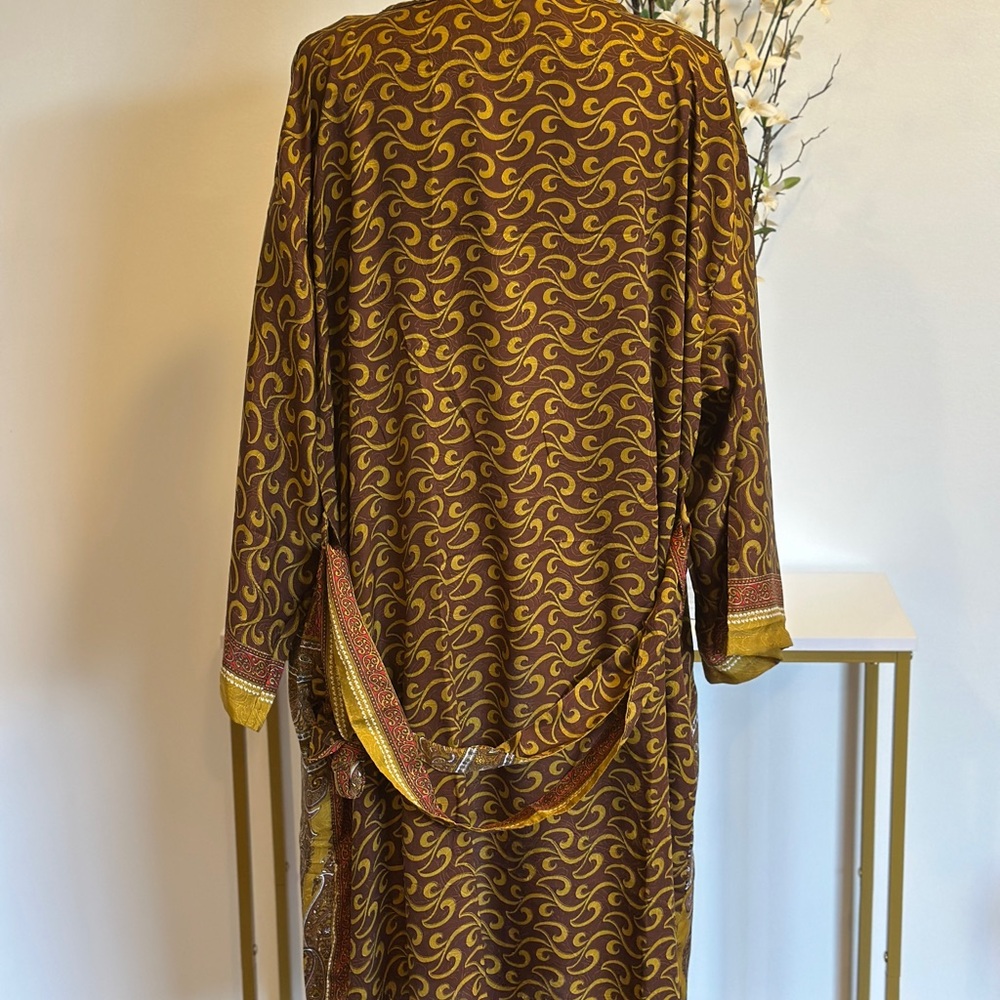 NWT Silk Robe - Picture 2 of 6